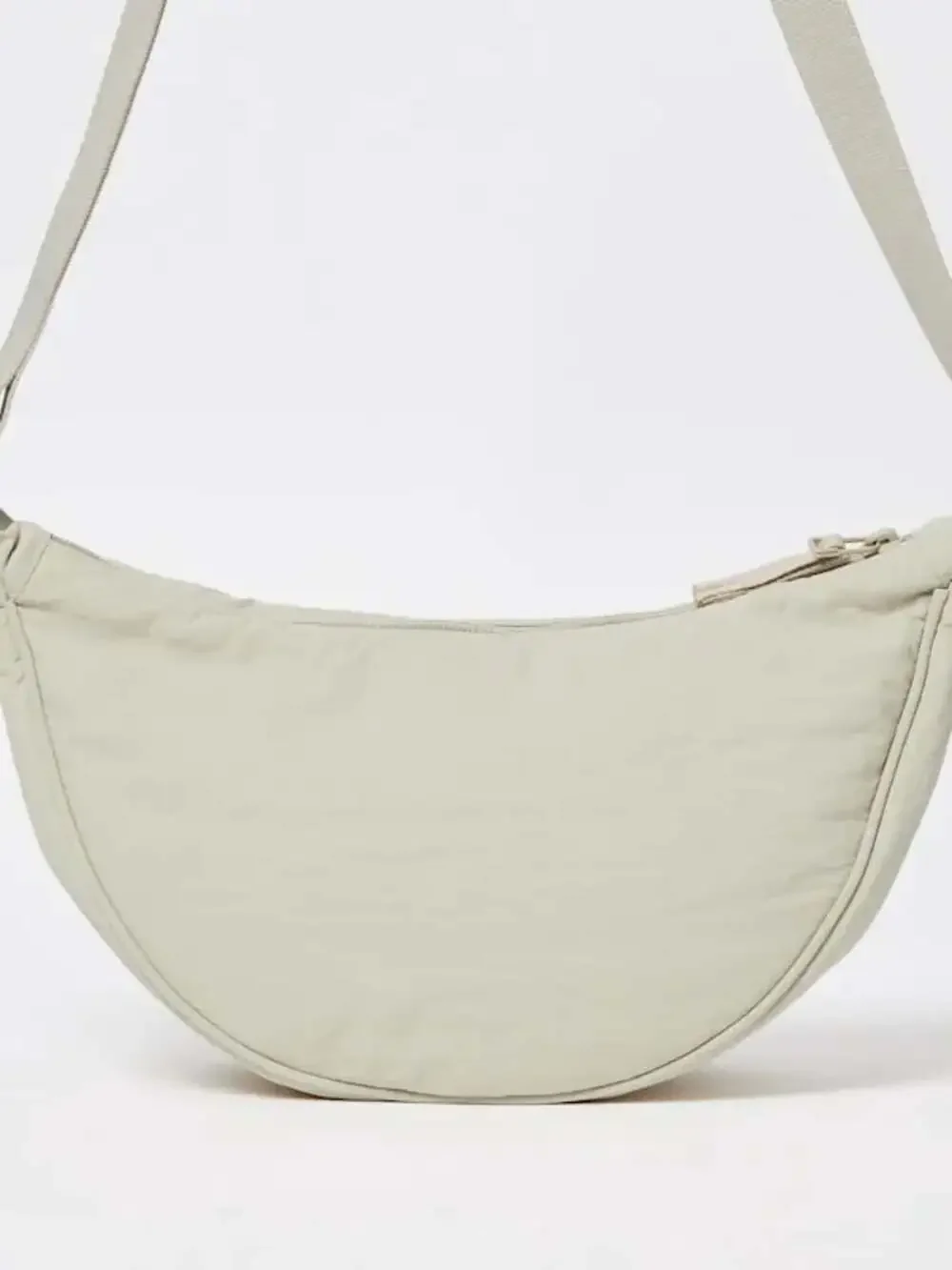 Uniqlo Round Mini Shoulder Bag in Beige
